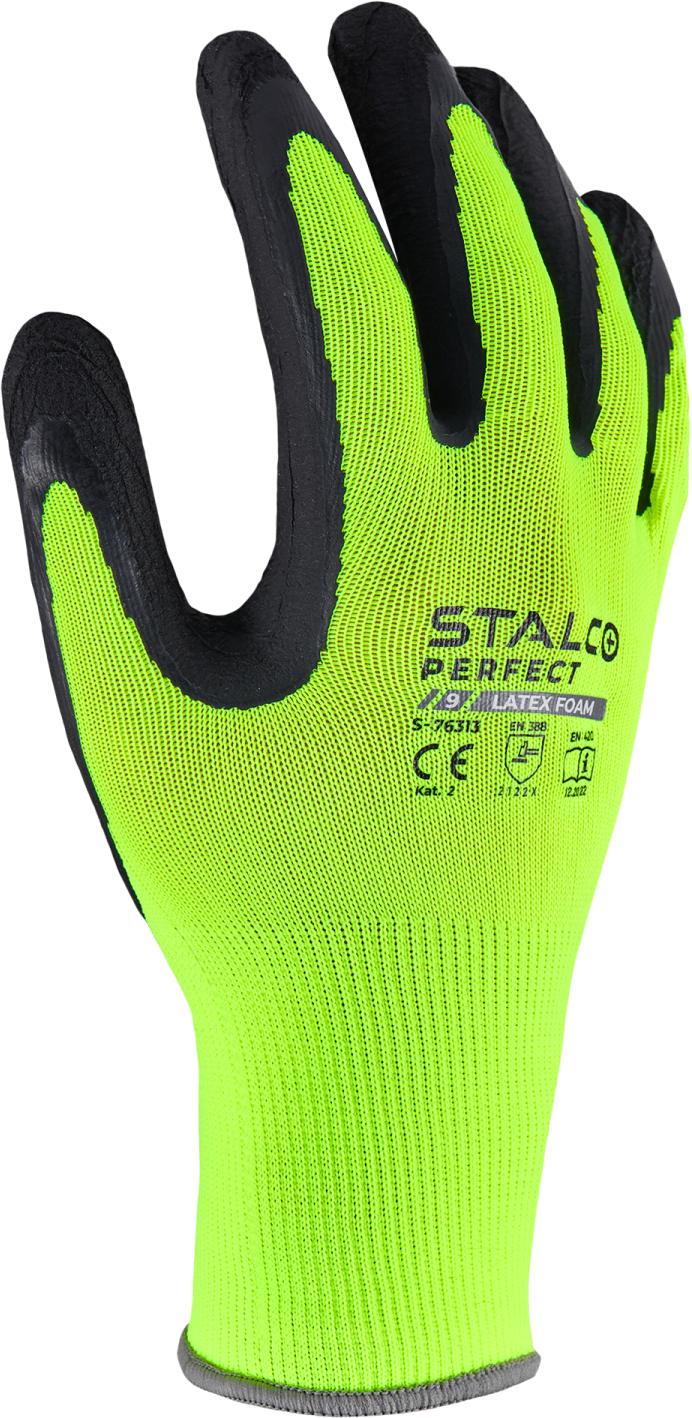 Rękawice poliestrowe LATEX FOAM 8 Stalvo PERFECT S-76311
