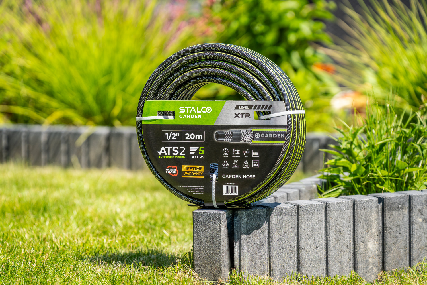 Wąż ogrodowy ATS XTR 1/2″ 20m Stalvo GARDEN S102021220