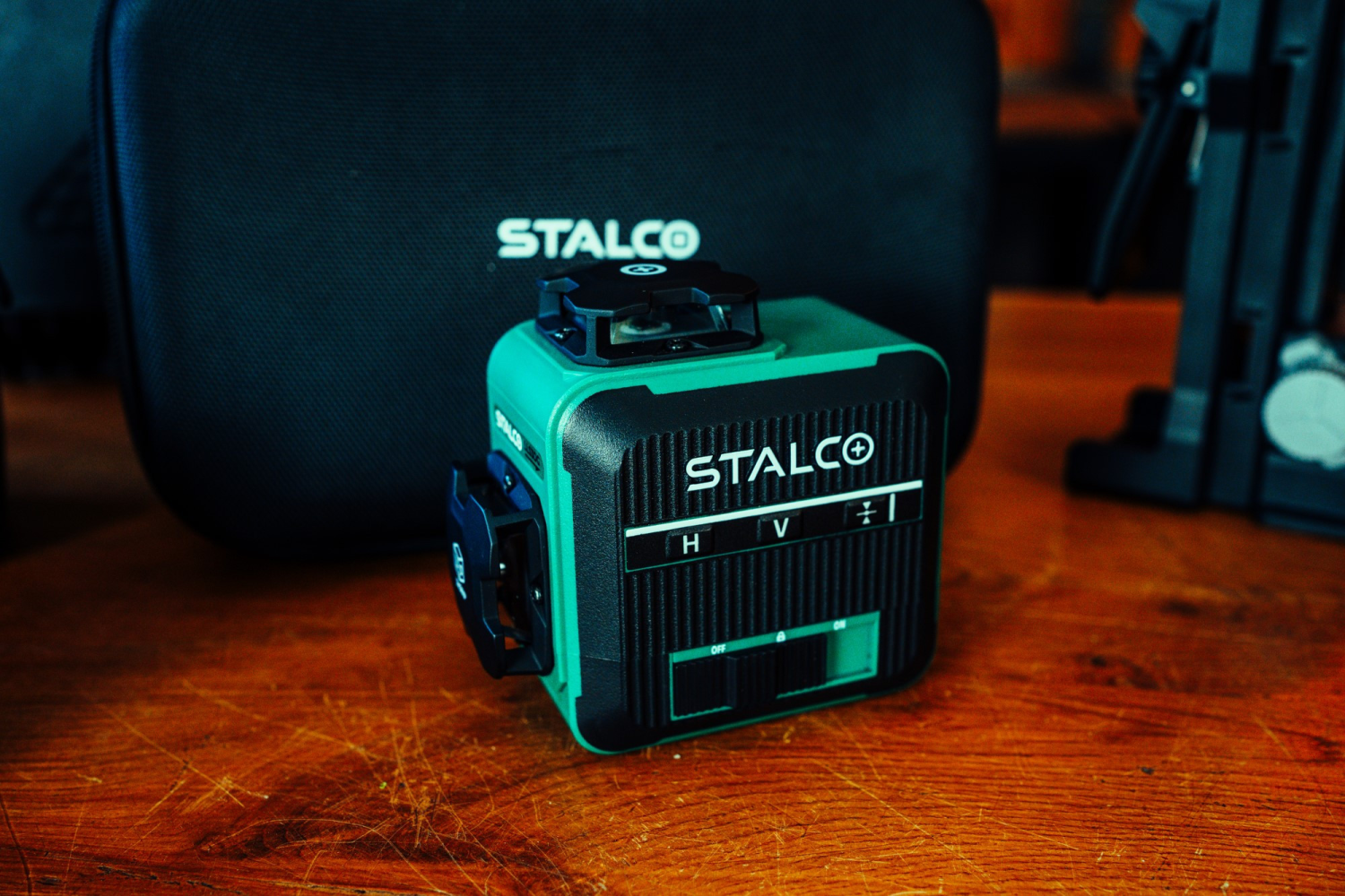 Laser krzyżowy 3D LLS3DG zielony Stalvo S058597004 Stalvo S058597004