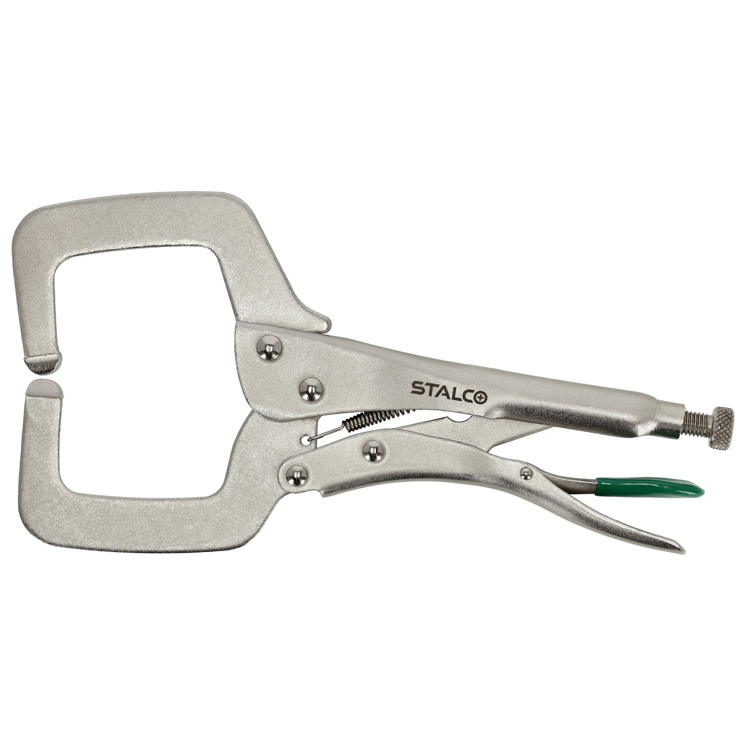 Szczypce spawalnicze klamrowe, zatrzaskowe, typ "C" 280mm Stalvo S011914307 Stalvo S011914307