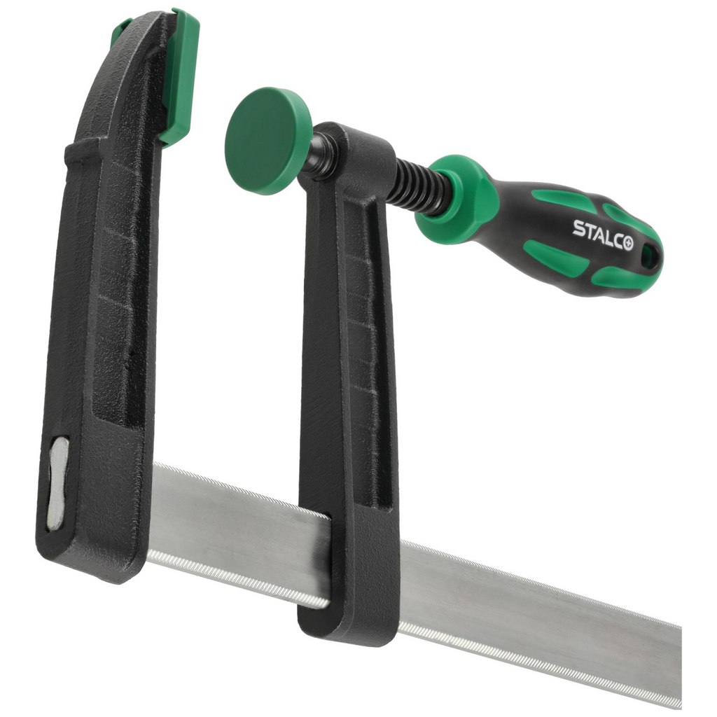 Ścisk stolarski, 170kg, 50x150mm Stalvo S012870515 szer.150mm, gł. 50mm, siła zacisku:170kg Stalvo S012870515