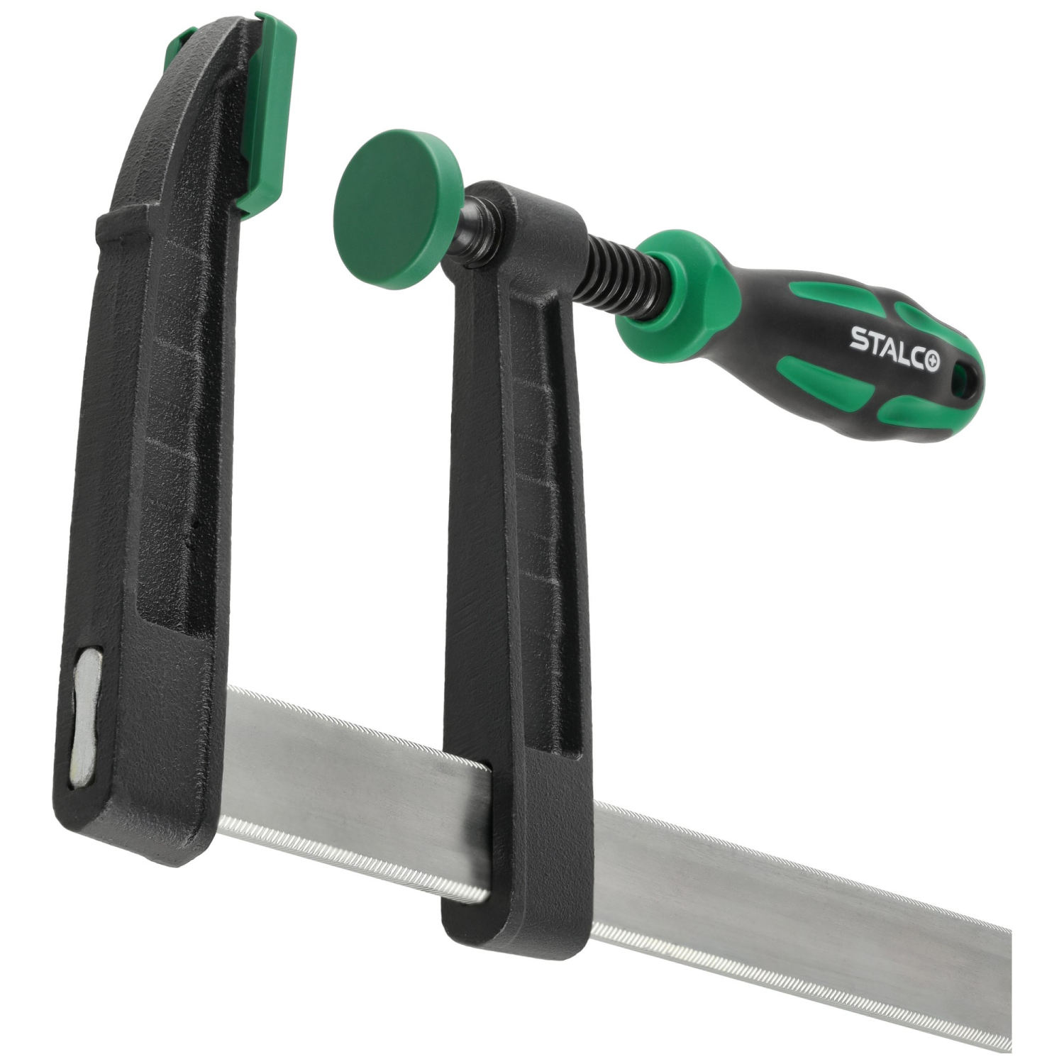 Ścisk stolarski, 170kg, 50x150mm Stalvo S012870515 szer.150mm, gł. 50mm, siła zacisku:170kg Stalvo S012870515