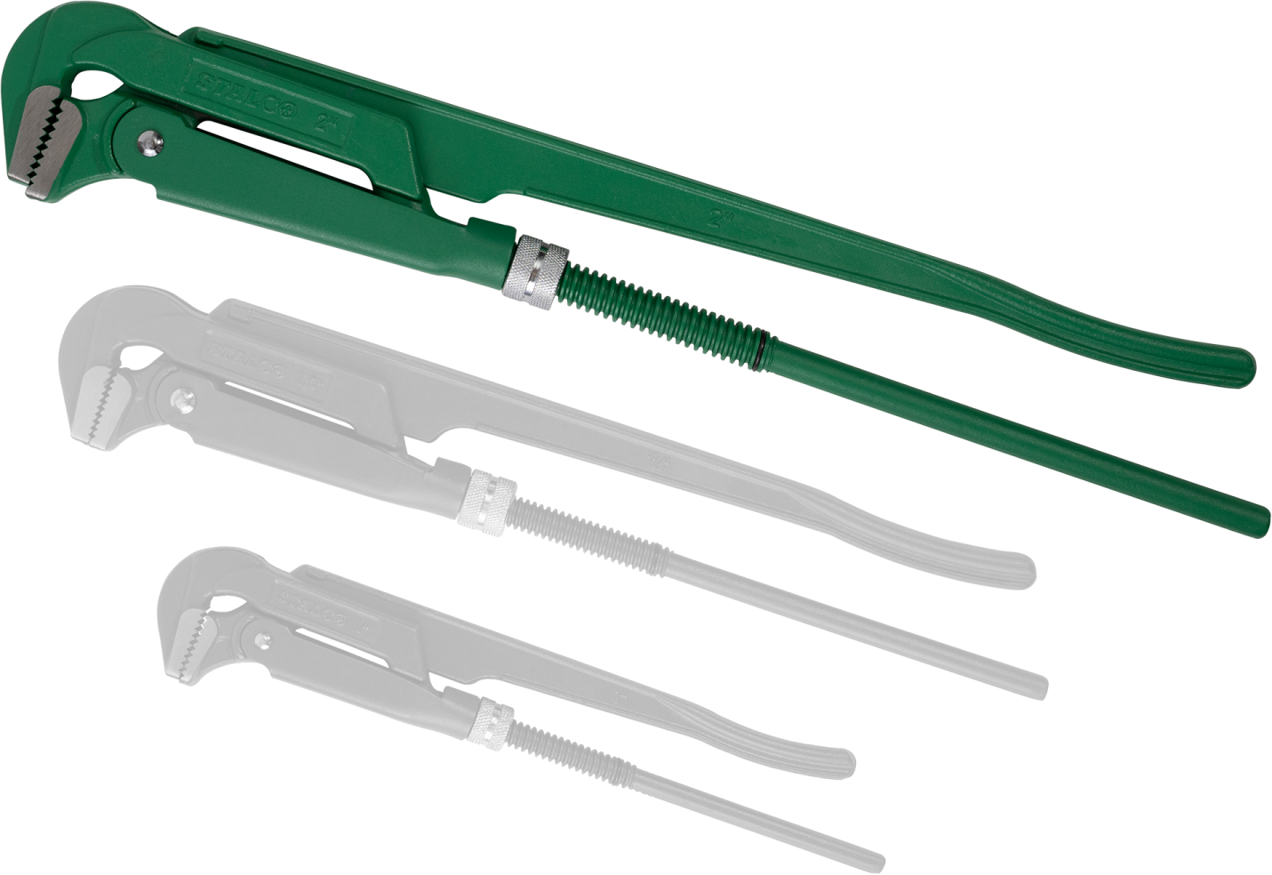 Klucz do rur 90° 1” Stalvo S-15035