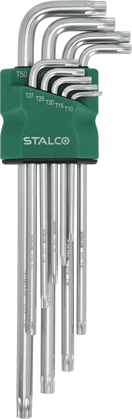Klucze Torx z otworem Stalvo S-46374
