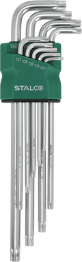 Klucze Torx z otworem Stalvo S-46374