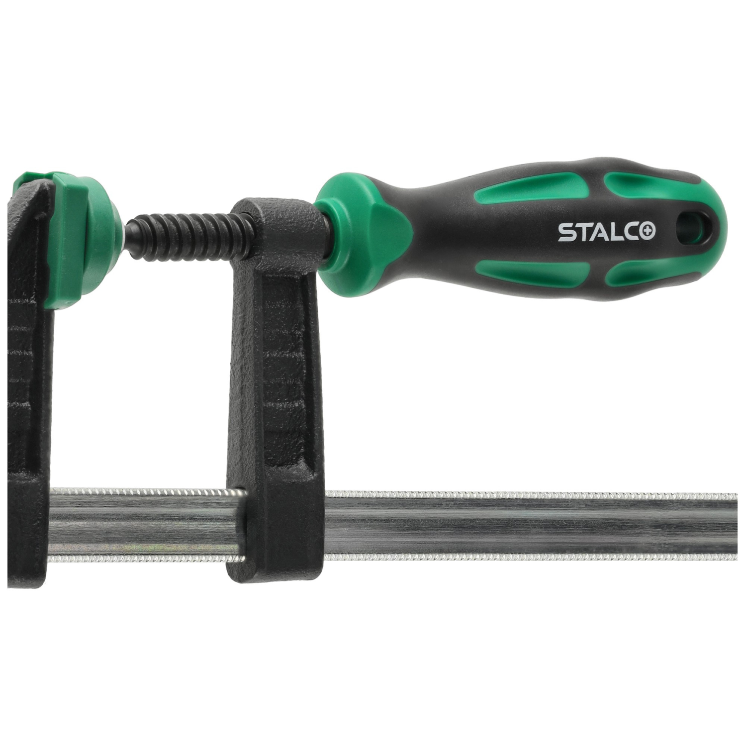Ścisk stolarski, 170kg, 50x150mm Stalvo S012870515 szer.150mm, gł. 50mm, siła zacisku:170kg Stalvo S012870515