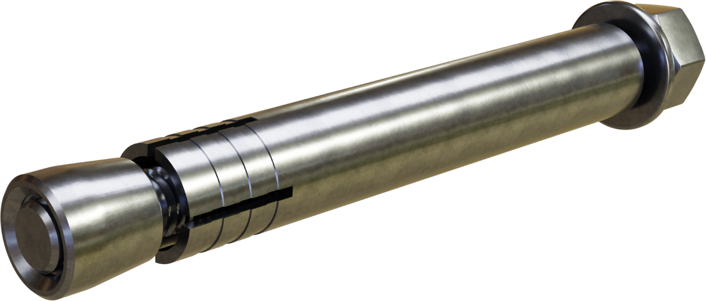 Kotwa stalowa jednorozporowa SŁR 1 SLR1 SŁR - 1 - 8X65 Stalvo SŁR - 1 - 8X65