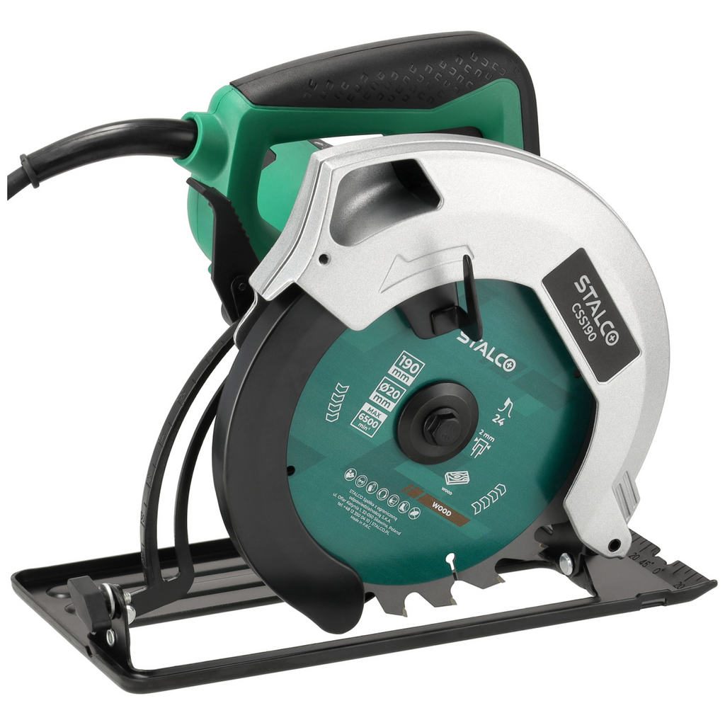 Pilarka tarczowa ręczna 1500W CSS190 Stalvo S-97240