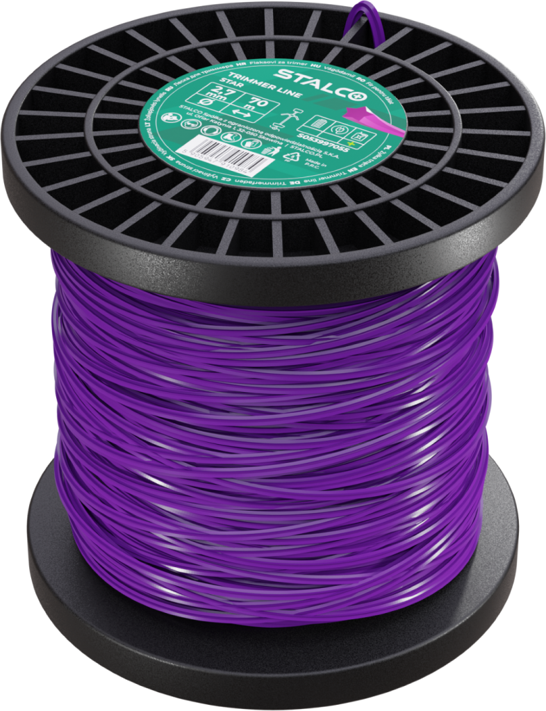 Żyłka tnąca gwiazdka Star 1,3mm x 15m, gwiazdka Stalvo S053997041