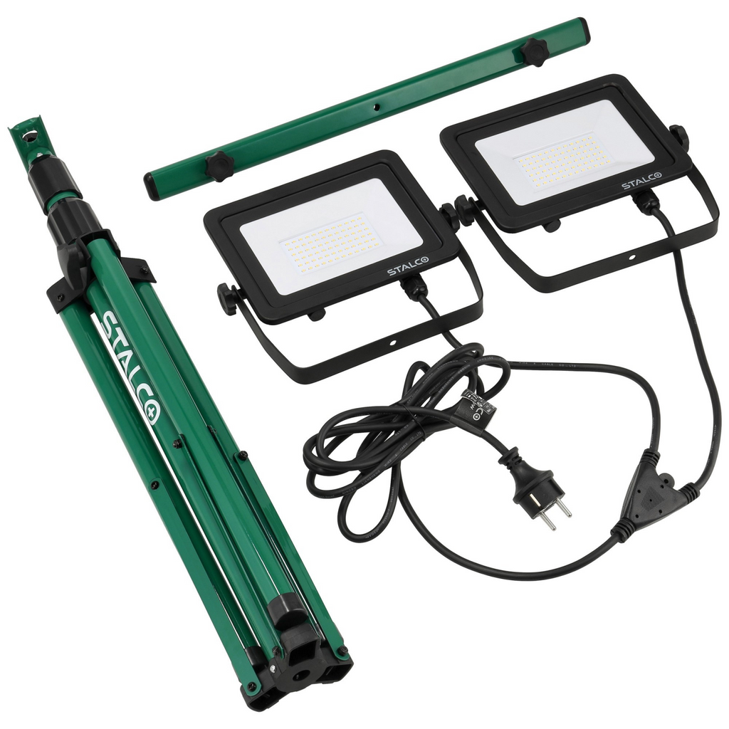 Reflektor budowlany 2x50W FLS-100W Stalvo S-97812