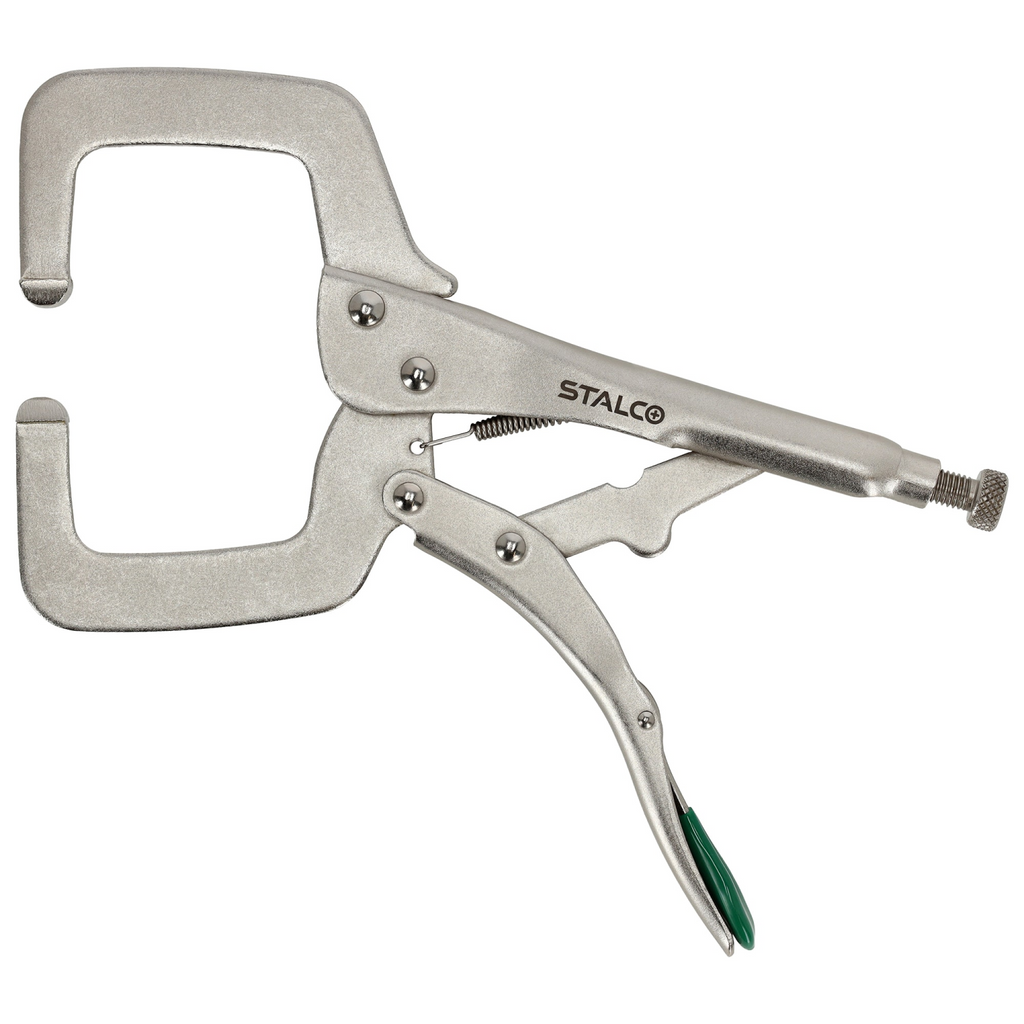 Szczypce spawalnicze klamrowe, zatrzaskowe, typ "C" 280mm Stalvo S011914307 Stalvo S011914307