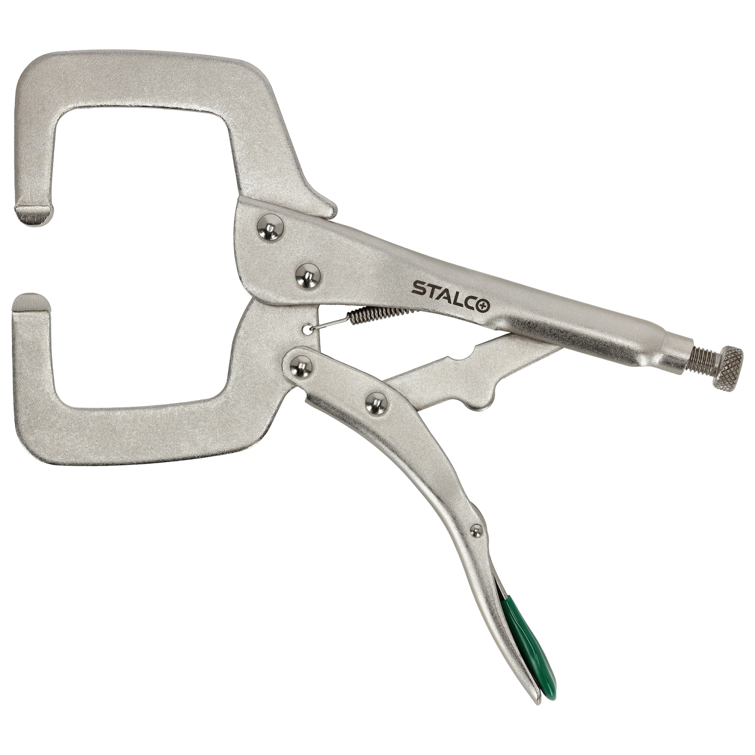 Szczypce spawalnicze klamrowe, zatrzaskowe, typ "C" 280mm Stalvo S011914307 Stalvo S011914307