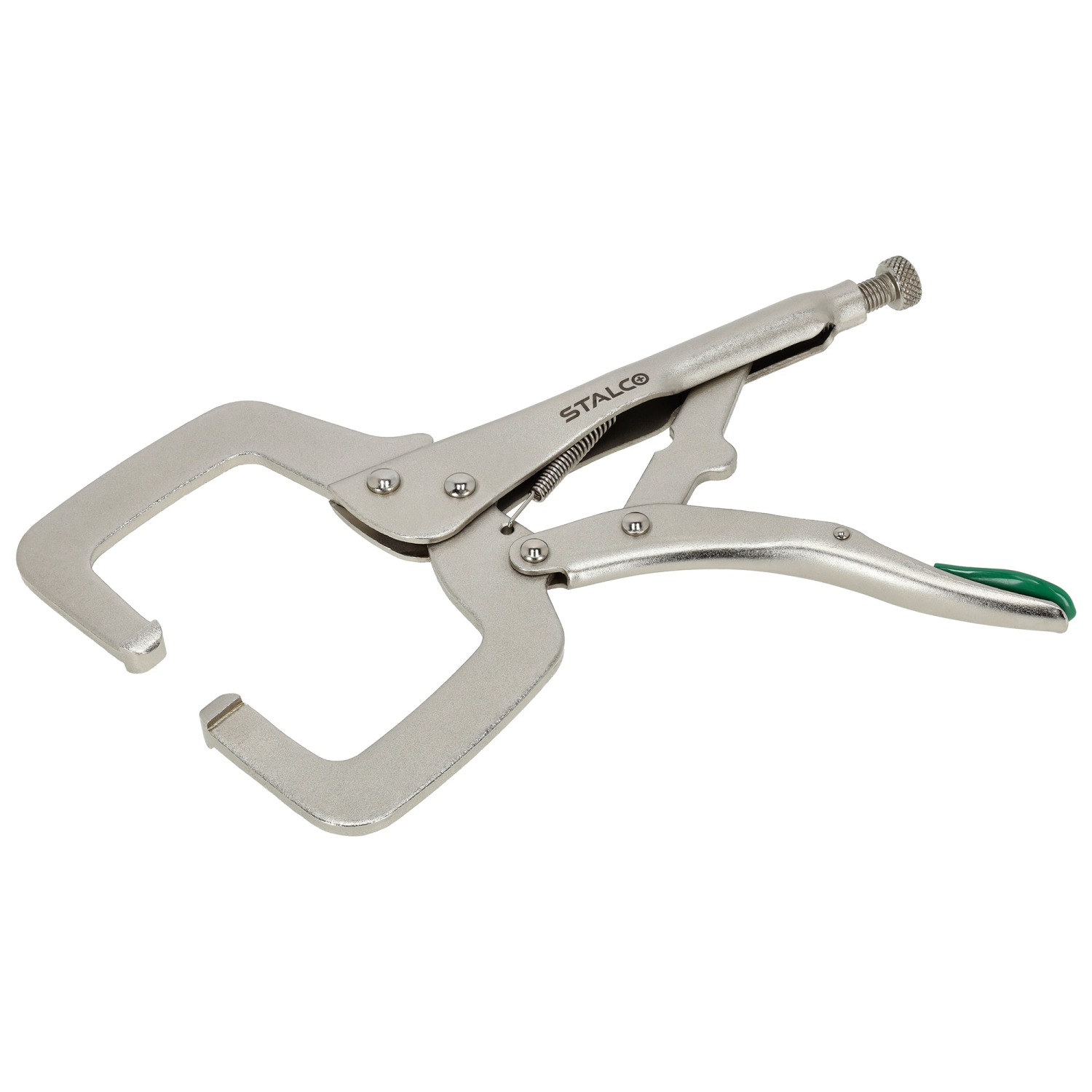 Szczypce spawalnicze klamrowe, zatrzaskowe, typ "C" 280mm Stalvo S011914307 Stalvo S011914307