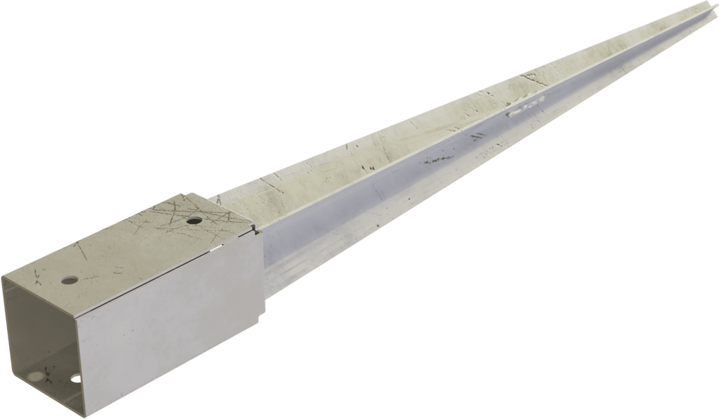 Kotwa ogrodowa wbijana KOW stopa 46x46x150, kotwa 400 mm Stalvo KOW046400