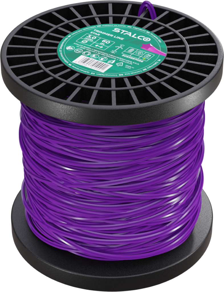 Żyłka tnąca gwiazdka Star 1,3mm x 15m, gwiazdka Stalvo S053997041