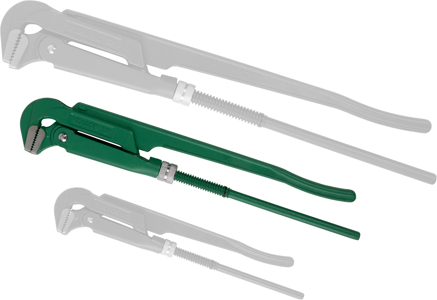Klucz do rur 90° 1” Stalvo S-15035