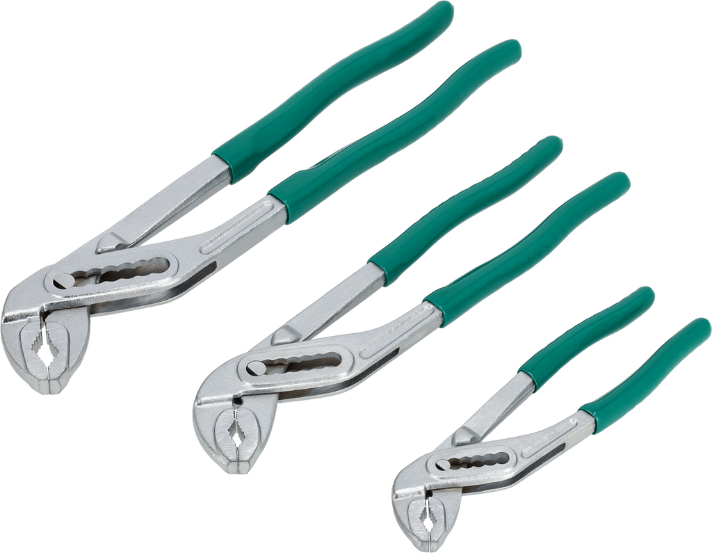 Zestaw 3elem. szczypce do rur 180mm, 250mm, 300mm CrV wkład EVA Stalvo S026388815 S026388815