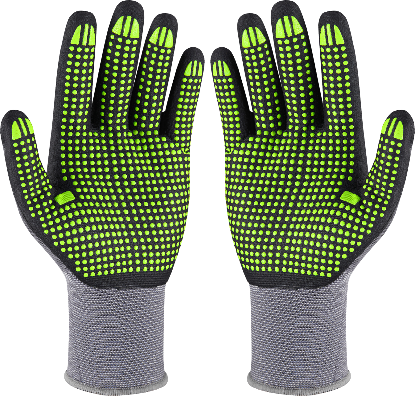 Rękawice nylonowe NITRILE FLEX DOTS 6 Stalvo PERFECT S-76346