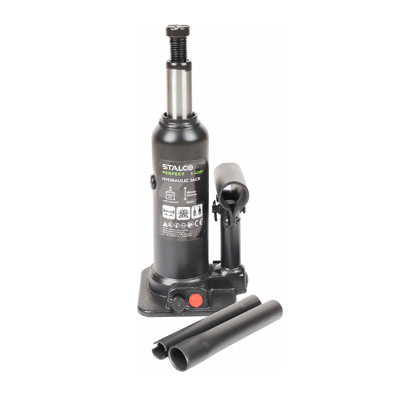 Podnośnik słupkowy hydrauliczny 2t 2t Stalvo PERFECT S-42280
