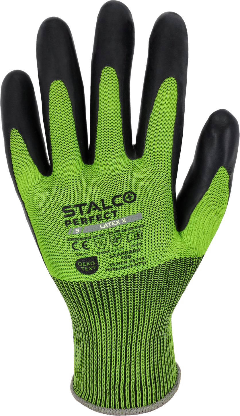 Rękawice poliestrowe LATEX X 7 Stalvo PERFECT S093200007