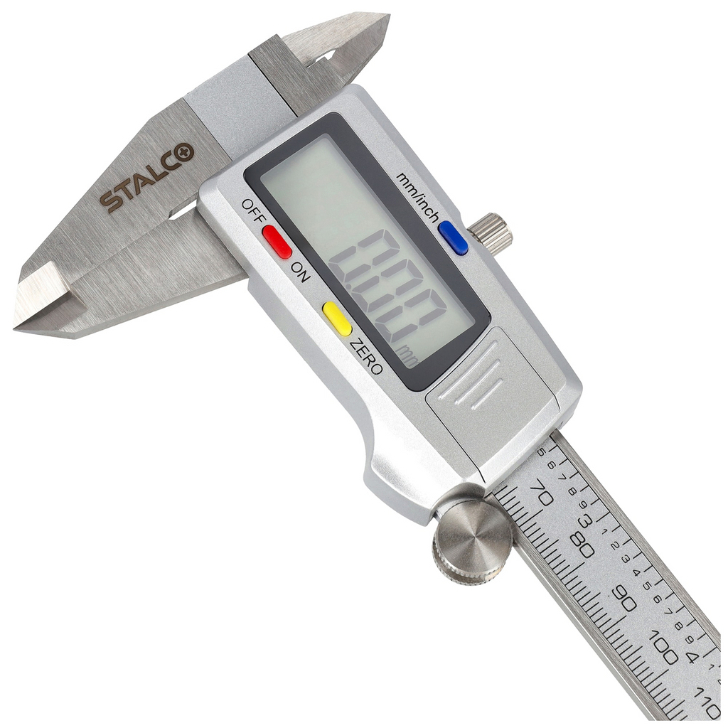 Suwmiarka cyfrowa zakres 0-150mm, dokładność 0,01mm bateria 1,5V Stalvo S010501215 Stalvo S010501215