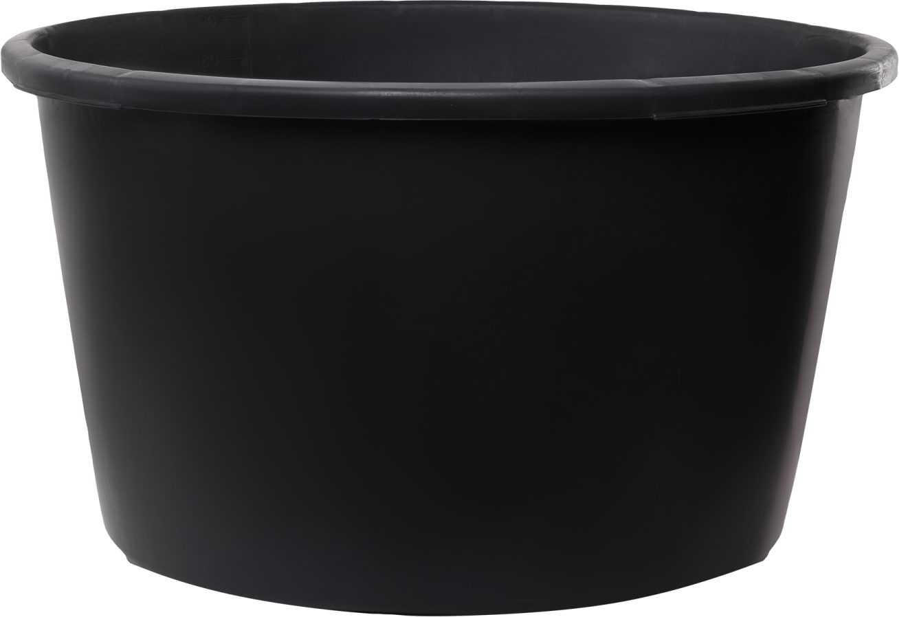 Kastra budowlana okrągła 40 L , mała Stalvo S-37833