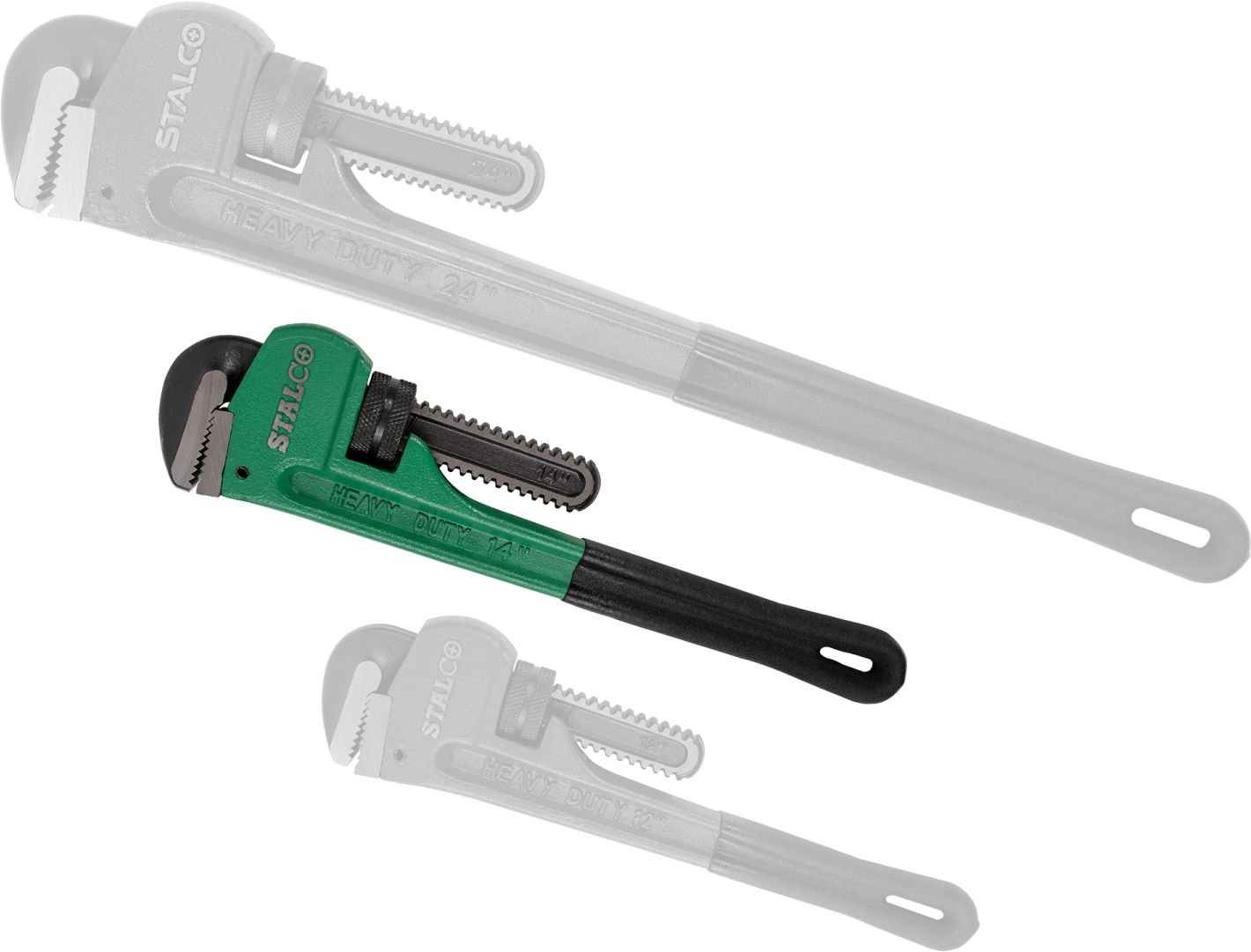 Klucz do rur STILLSON 300 mm / zakres 0-50mm Stalvo S-15012