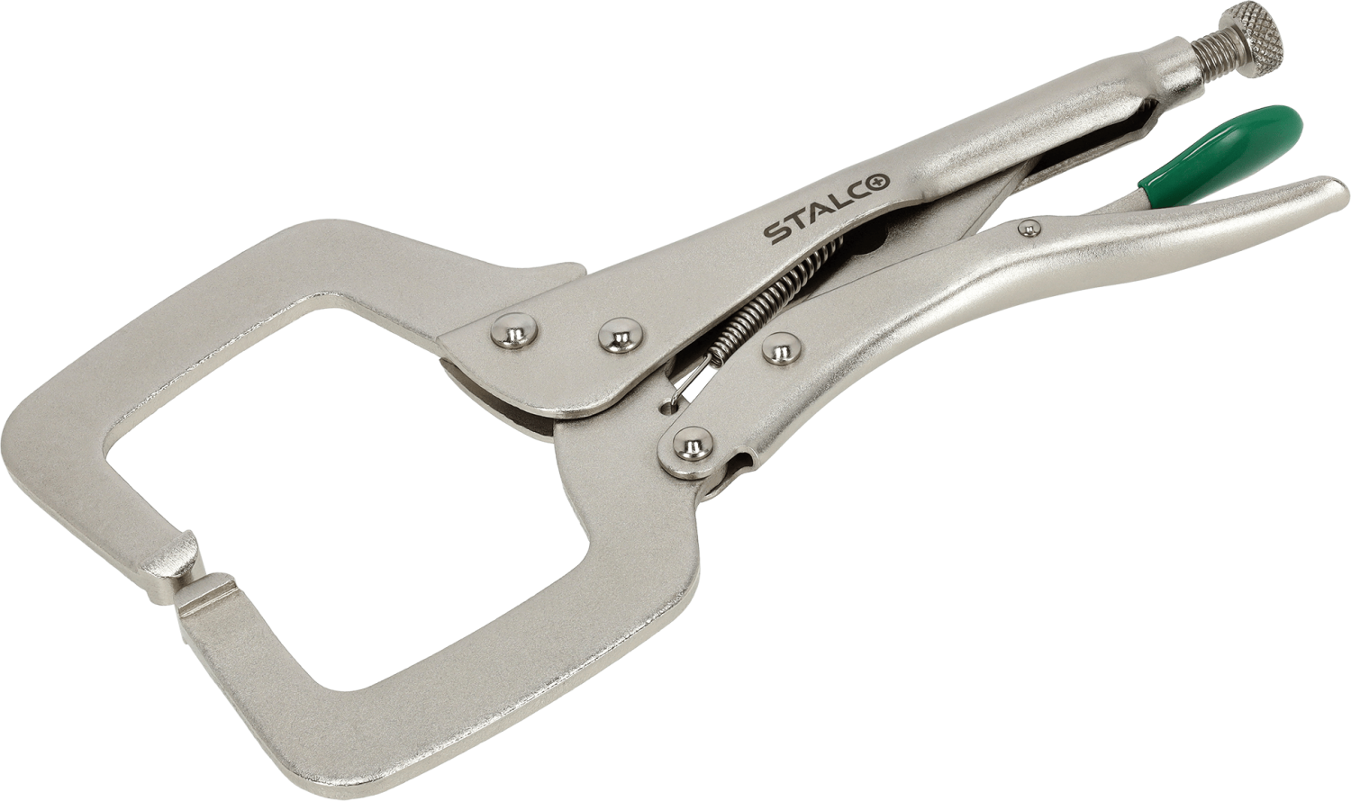 Szczypce spawalnicze klamrowe, zatrzaskowe, typ "C" 280mm Stalvo S011914307 Stalvo S011914307