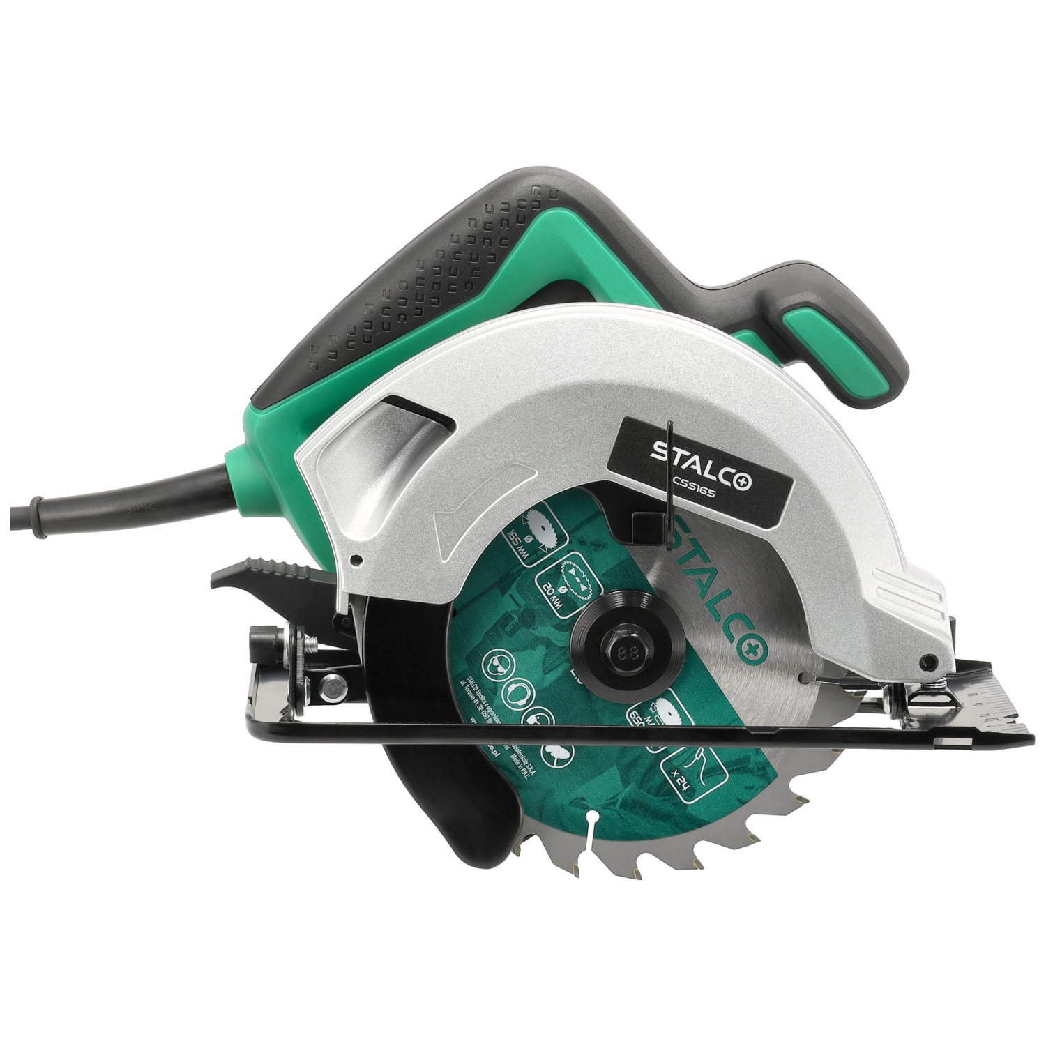 Pilarka tarczowa ręczna 1200W CSS165 Stalvo S-97238