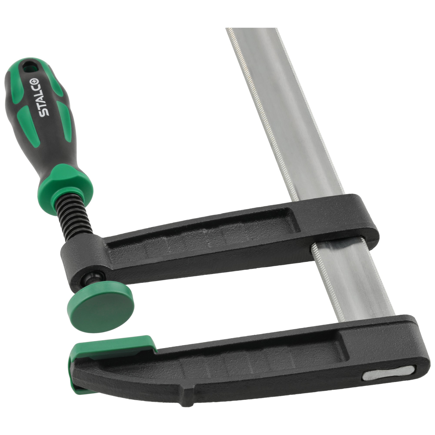 Ścisk stolarski, 170kg, 50x150mm Stalvo S012870515 szer.150mm, gł. 50mm, siła zacisku:170kg Stalvo S012870515