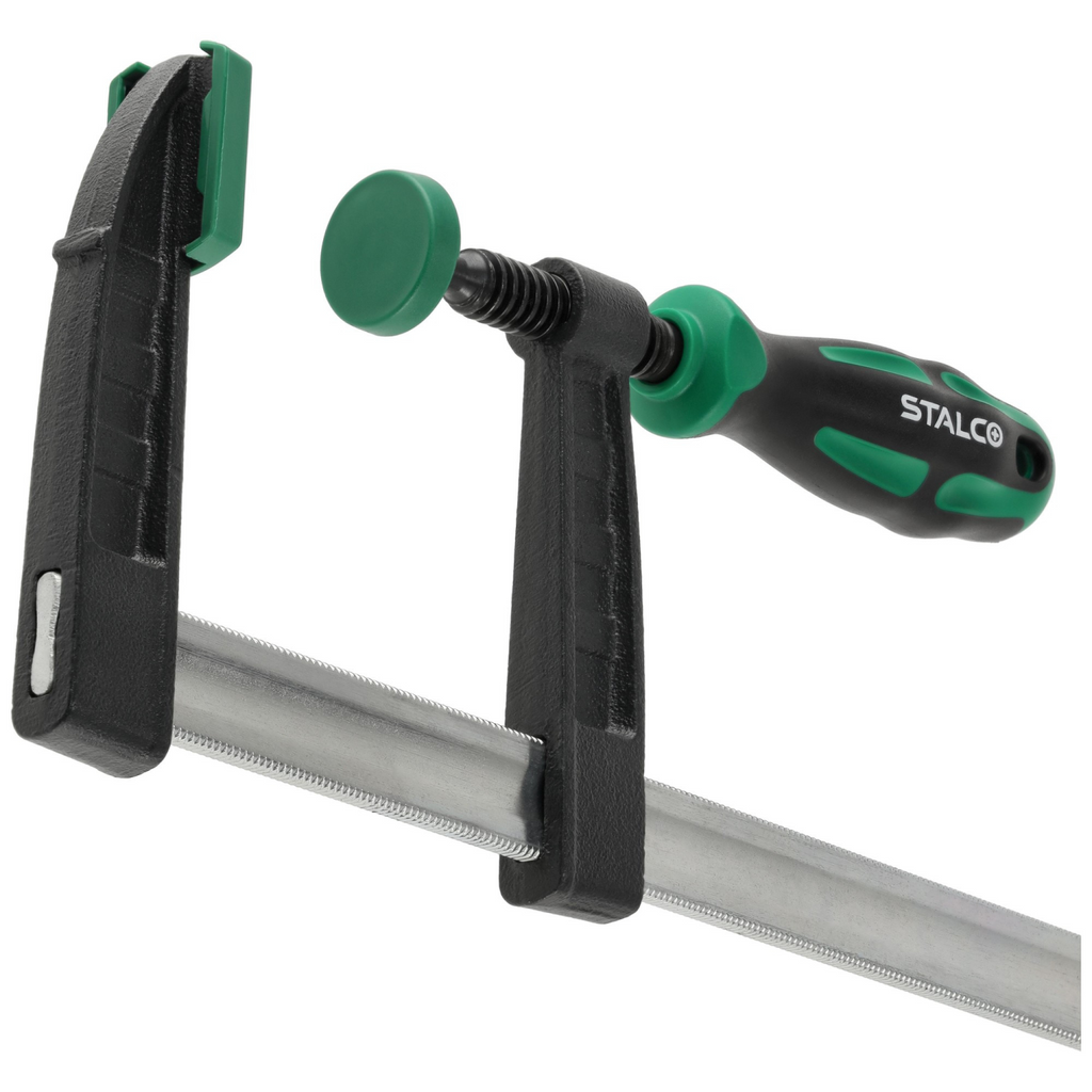 Ścisk stolarski, 170kg, 50x150mm Stalvo S012870515 szer.150mm, gł. 50mm, siła zacisku:170kg Stalvo S012870515