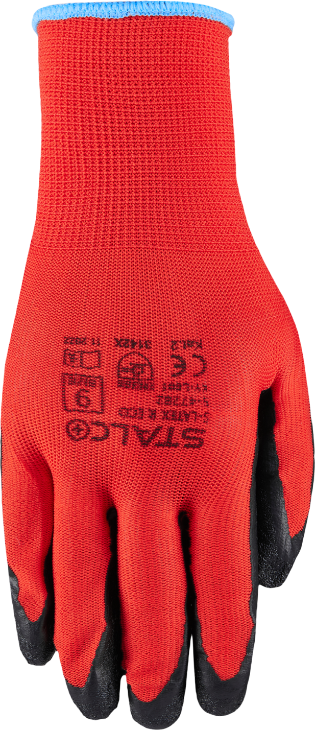 Rękawice poliestrowe S-LATEX R ECO 6 Stalvo S-47277
