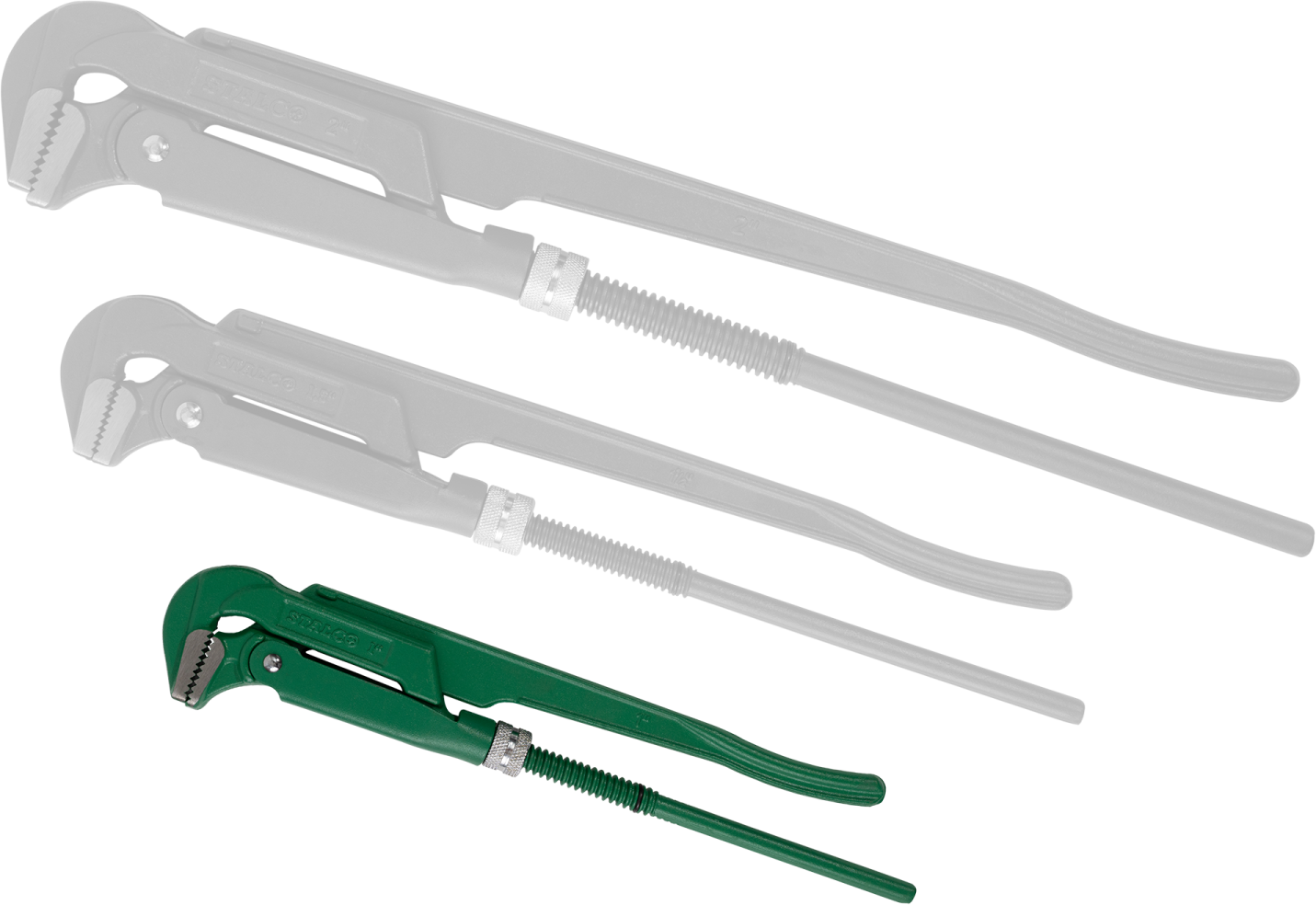 Klucz do rur 90° 1” Stalvo S-15035