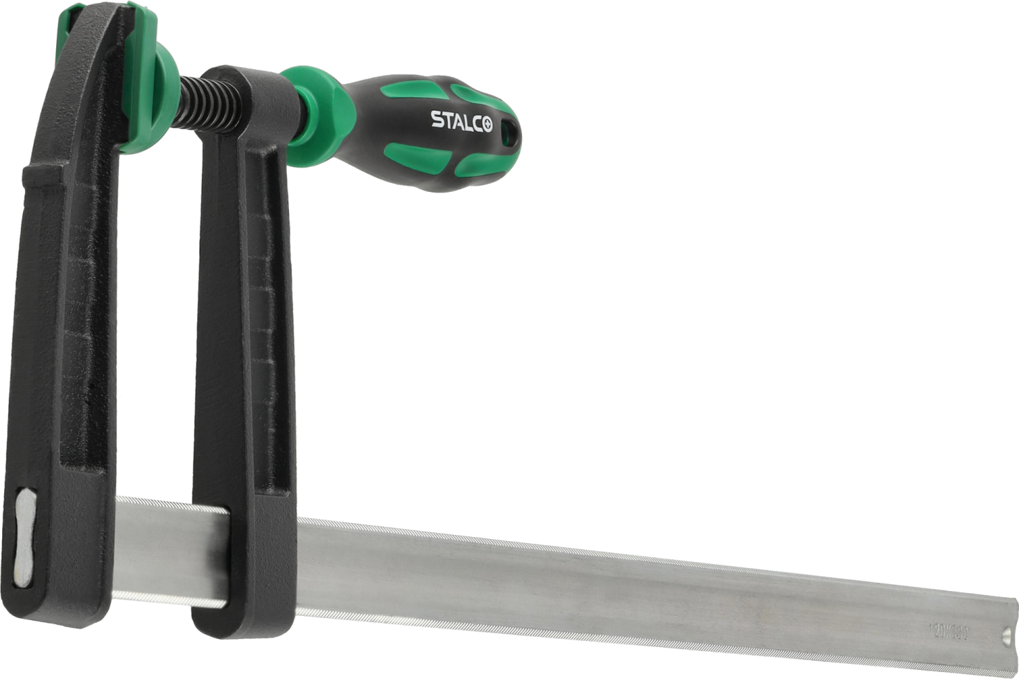 Ścisk stolarski, 170kg, 50x150mm Stalvo S012870515 szer.150mm, gł. 50mm, siła zacisku:170kg Stalvo S012870515