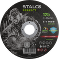 Tarcza do cięcia metalu - płaska ø 125 x 1,0 x 22, 23 mm, cyrkon Stalvo PERFECT S-71658