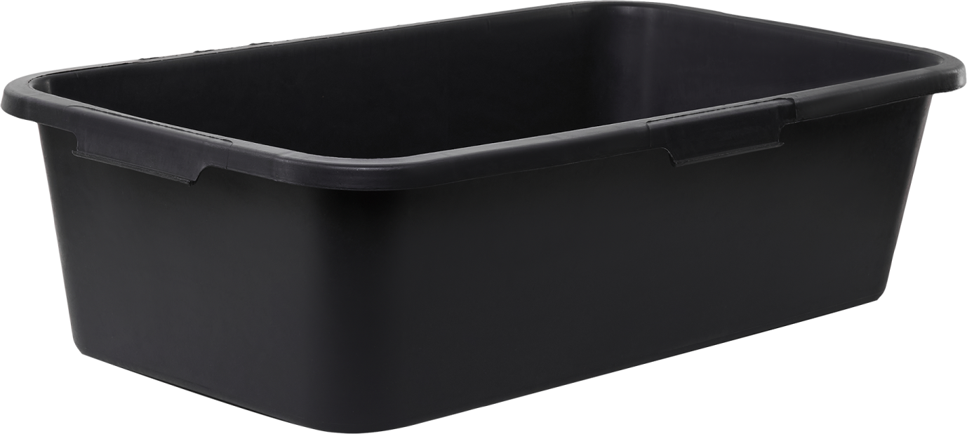 Kastra budowlana prostokątna 40 L , mała Stalvo S-37845