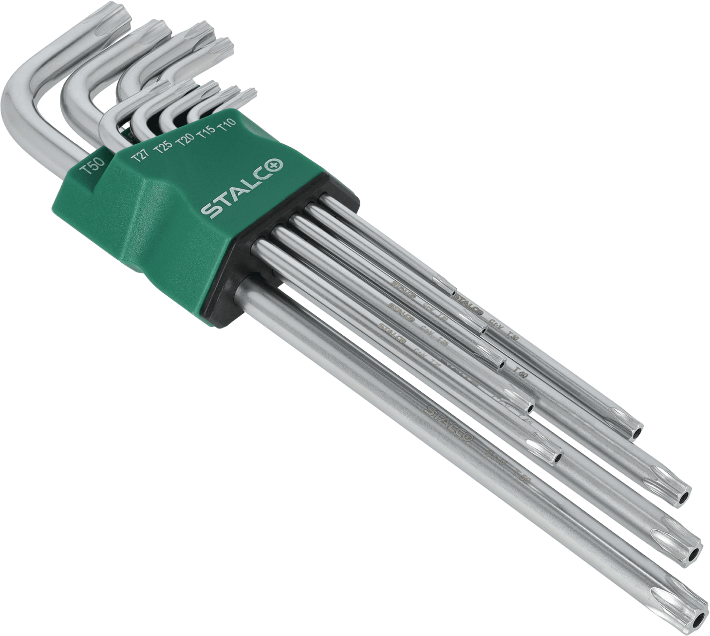 Klucze Torx z otworem Stalvo S-46374