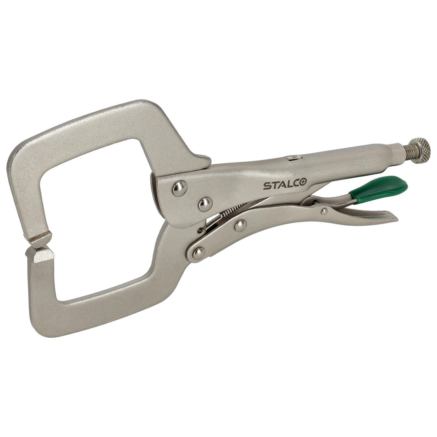 Szczypce spawalnicze klamrowe, zatrzaskowe, typ "C" 280mm Stalvo S011914307 Stalvo S011914307