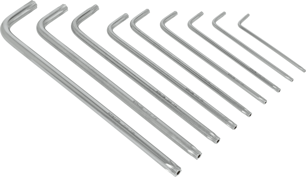 Klucze Torx z otworem Stalvo S-46374