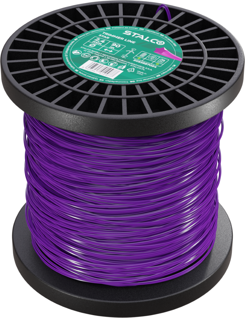 Żyłka tnąca gwiazdka Star 1,3mm x 15m, gwiazdka Stalvo S053997041