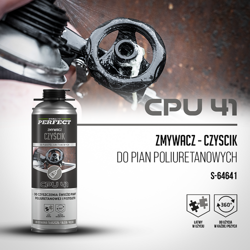 Czyścik do pian poliuretanowych CPU 41 Stalvo PERFECT S-64641