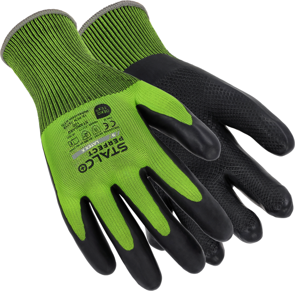 Rękawice poliestrowe LATEX X 7 Stalvo PERFECT S093200007