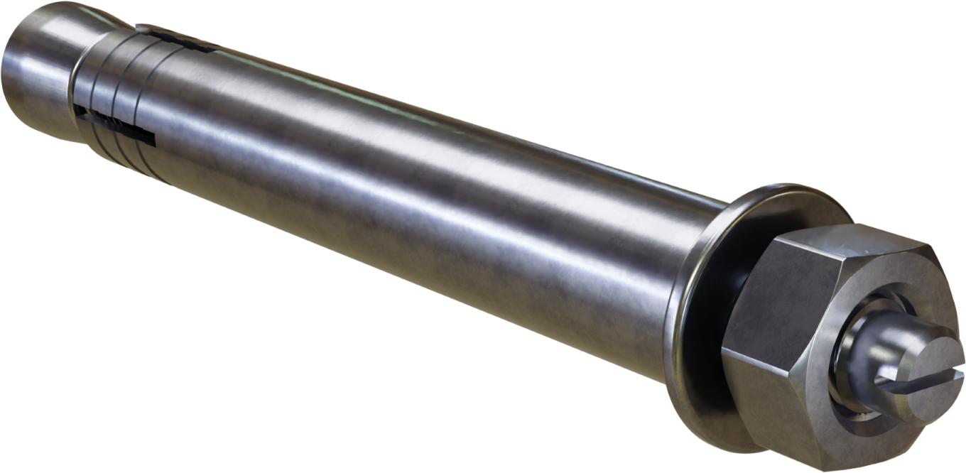 Kotwa stalowa jednorozporowa SŁR 1 SLR1 SŁR - 1 - 8X65 Stalvo SŁR - 1 - 8X65